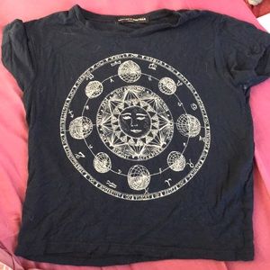 Brandy Melville zodiac crop top